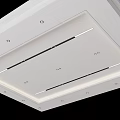 Modern Ceiling Design With Recessed Lighting And Linear Strip Lights