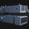 Air conditioning unit Air conditioner 3d model