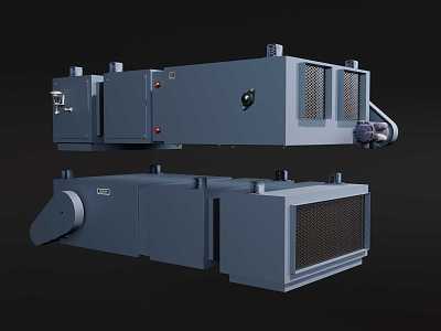 Air conditioning unit Air conditioner 3d model