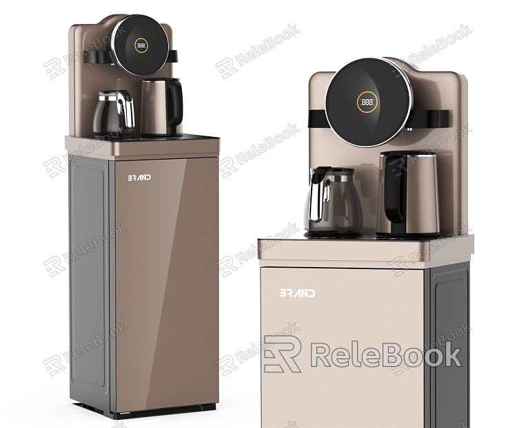 Modern tea bar machine model