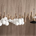 Art chandelier 3d model