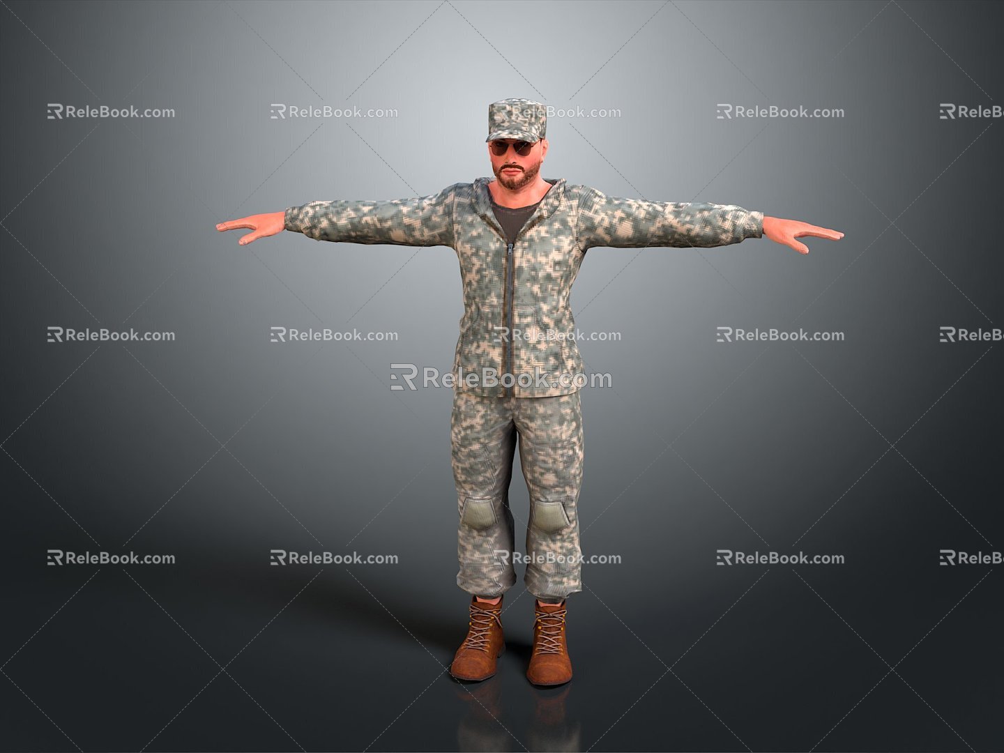 Soldier Soldier Soldier Mercenary Mercenary Male Soldier Male Detective Male Detective 3d model