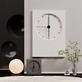 Quiet clock 3d model