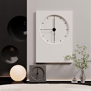 Quiet clock 3d model