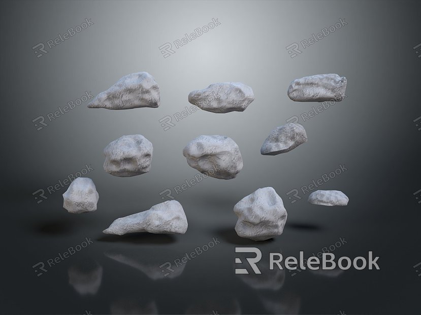 Stone Rock Stone Stone Appreciation Stone Strange Stone Ore Realistic model