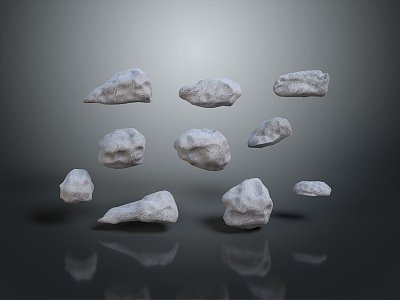 Stone Rock Stone Appreciation Stone Strange Stone Ore Realistic model