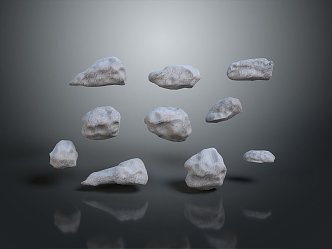 Stone Rock Stone Appreciation Stone Strange Stone Ore Realistic 3d model