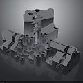 Industrial Precision Metal Hardware Tools With Various Shapes And Smooth Surface Finish