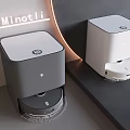Intelligent sweeping robot mopping machine sweeping and dragging all-in-one machine 3d model
