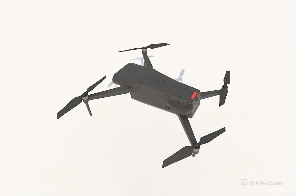Smart Machine Drone With Advanced Flight Technology And Camera System 3d model 