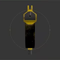 Stanley FATMAX PRO SERIES Yellow Glue Gun With Black Details And Industrial Design