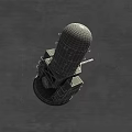 Modern Near-Artillery Near-Artillery Arrays Warship 3d model