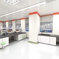 Modern Laboratory Blood Transfusion 3d model