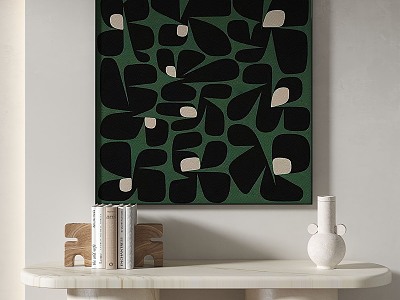 Simple abstract decorative painting model