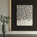 modern decorative painting 3d model