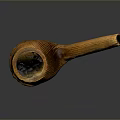 Pipe Wooden Pipe Smoking Drought Smoke Drought Pipe Realistic 3d model