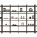 Modern Storage Rack 3d model