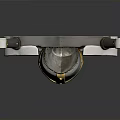 Medieval Weapon Collection With Shield Crossed Swords And Decorative Helmet