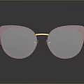 Elegant Gold Frame Sunglasses With Light Lenses And Decorative Temple Design