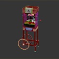 Popcorn machine popcorn popcorn machine 3d model