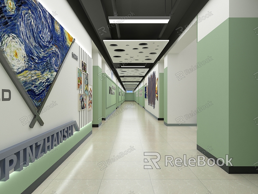 School corridor model