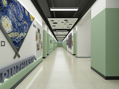 School corridor model