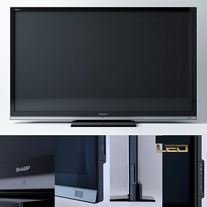 Television 3d model