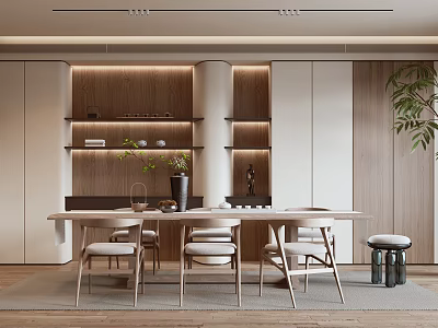 New Chinese Tea Room 3d model