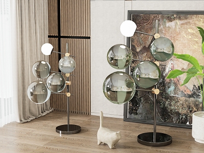 Modern floor lamp floor lamp combination model