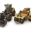 Heavy Duty Utility Vehicles For Construction And Industrial Engineering Operations
