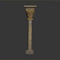 Columns Stone Columns Stone Columns Old Columns Roman Columns Roman Columns Classical Columns Greek Columns 3d model