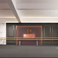 Dance School Studio With Arch Windows Ballet Barres Gray Flooring And Pink Dark Walls