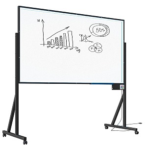 ASKELL Mobile Blackboard Display Rack 3d model