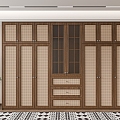 vintage wardrobe 3d model