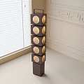 Middle style floor lamp 3d model