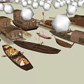 Traditional Wooden Boats In Various Classic Styles With Handcrafted Details And Unique Designs