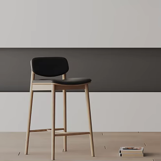 Modern Bar Chair 3d model