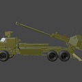 Archer Artillery Vehicle 3d model