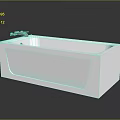 Modern White Freestanding Bathtub With Sleek Design For Bathroom Furniture