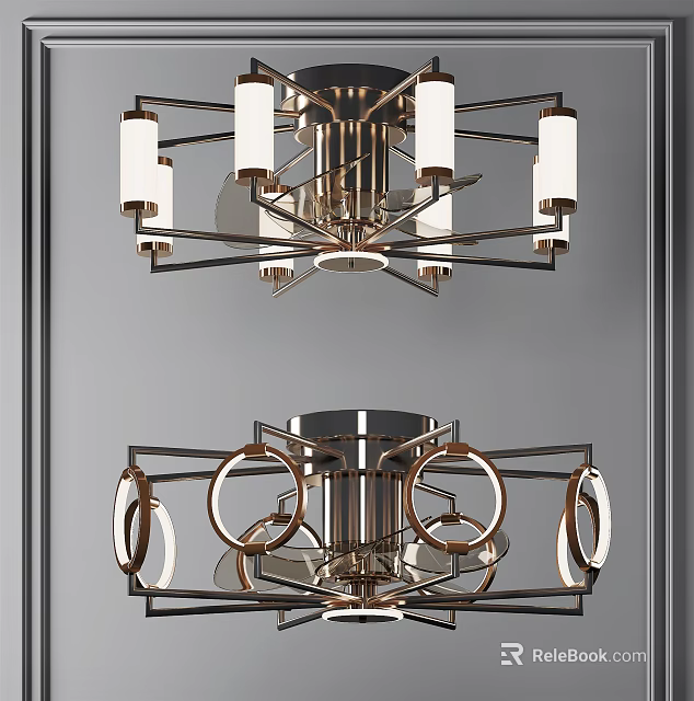 Efficient Air Conditioner Fan with Adjustable Speed Settings for Home Cooling Use 3d model