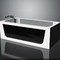 Modern White Freestanding Bathtub With Sleek Design For Bathroom Furniture