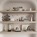 Ceramic Book Ornament Combination 3d model