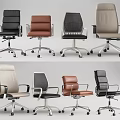 Modern Office Chairs in Various Styles Colors with Adjustable Casters and Armrests