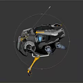 Modern Robot Toys 3d model