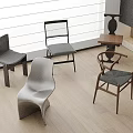 Modern Single Chair Designs With Wooden Metal Frames And Ergonomic Comfortable Seats
