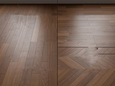 Wood floor, floor texture, wood shading, wood grain material 3d model