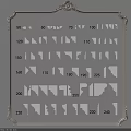 Gypsum Cornice Various Numbered Styles And Size Options For Interior Decoration