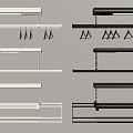 Modern drying rack 3d model