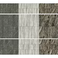 Natural Stone Background Wall With Marble Texture Panels And Different Gray Patterns Design 3d model