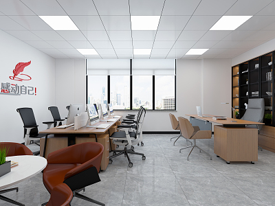 The Modern Office 3d model